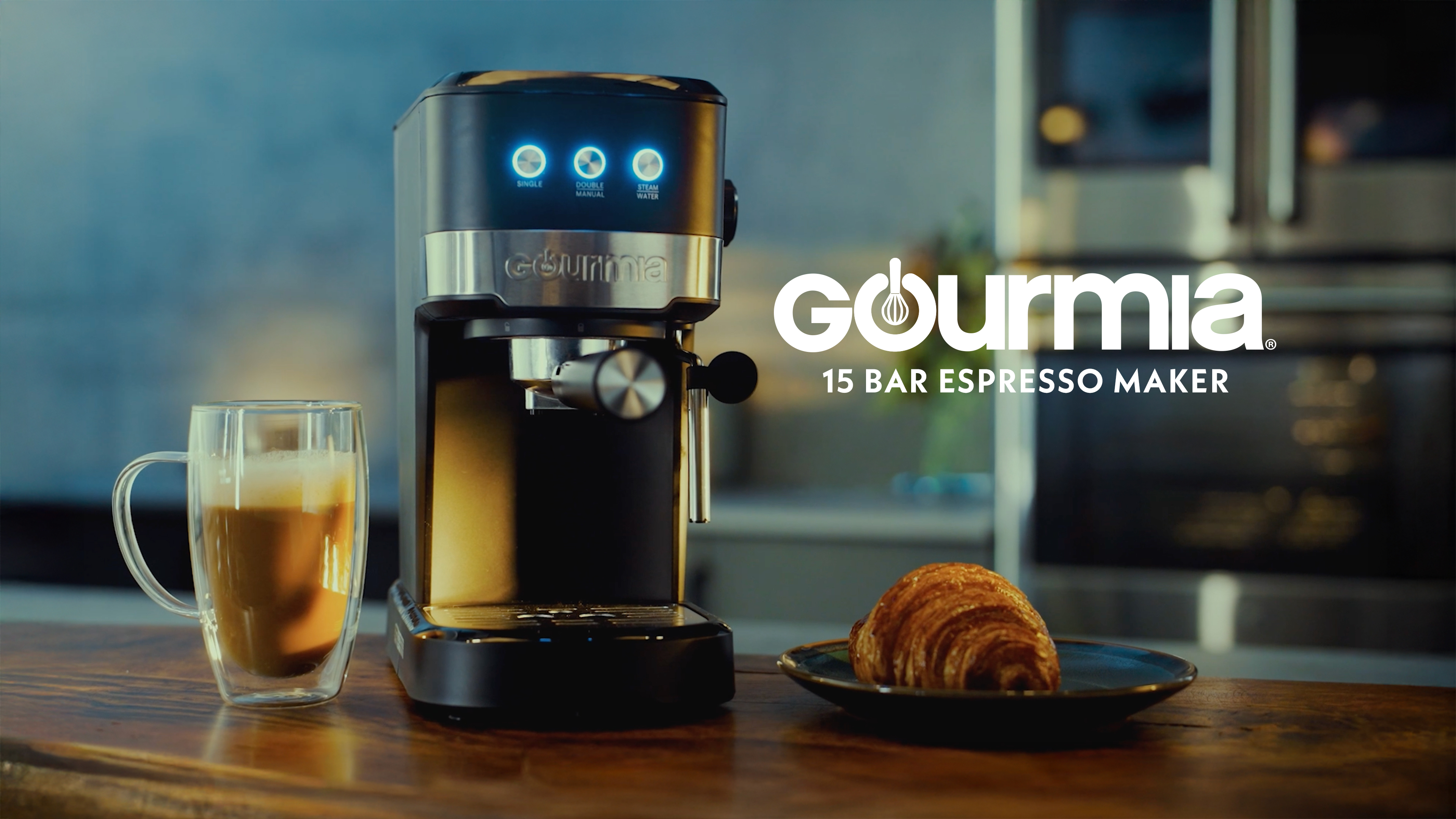 Supreme ゴロミ Amazon.com: Gourmia 15-Bar Espresso Maker with Powerful Frothing